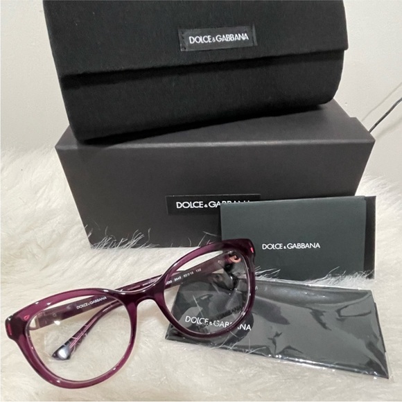 DOLCE & GABBANA Prescription Glasses Designer Luxury Frames DG - Picture 10 of 10